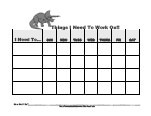 dinosaur behavior chart